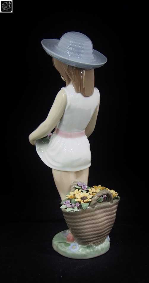 満点の-RO リヤド•ロ 5013 •花 親子 女性 陶器 置