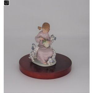 画像: 夏のセール品！【現品・中古・箱なし】【リヤドロ】【ハチミツが大好き】【絶版】【即納可】