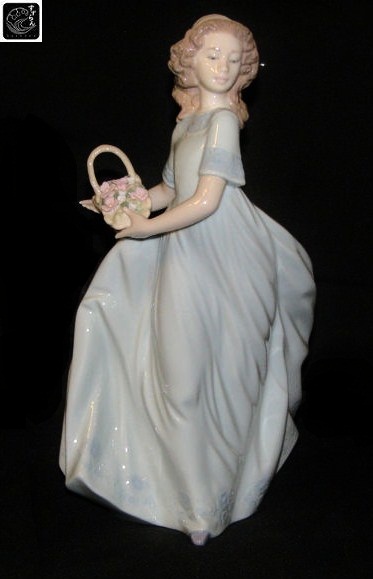 115cm奥行き117cmリアドロ　lladro♡6130 春のお庭にかえって