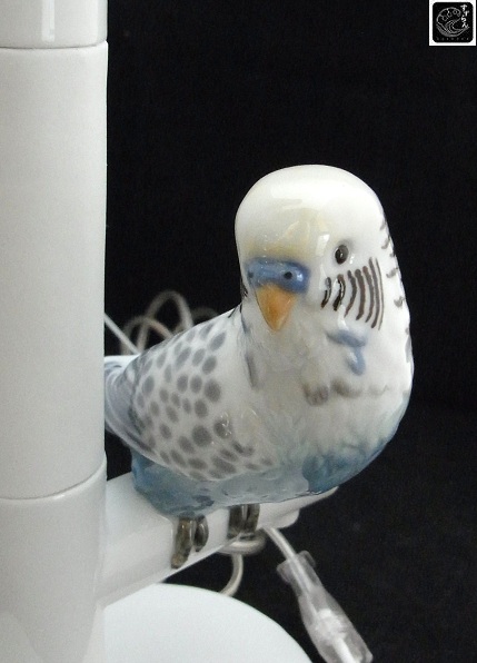 新品で購入して リヤドロ LLADRO 「ブルーセキセイインコ」 新品